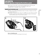 Preview for 7 page of Sony Handycam CCD-TR311 Operating Instructions Manual