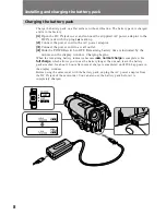 Preview for 8 page of Sony Handycam CCD-TR311 Operating Instructions Manual