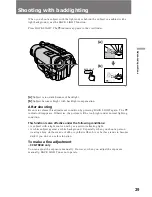 Preview for 29 page of Sony Handycam CCD-TR311 Operating Instructions Manual