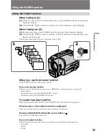 Preview for 31 page of Sony Handycam CCD-TR311 Operating Instructions Manual