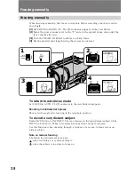 Preview for 38 page of Sony Handycam CCD-TR311 Operating Instructions Manual