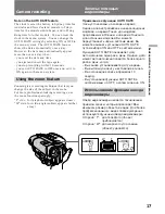 Preview for 17 page of Sony Handycam CCD-TR311E Operating Instructions Manual