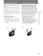 Preview for 21 page of Sony Handycam CCD-TR311E Operating Instructions Manual