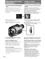 Preview for 42 page of Sony Handycam CCD-TR311E Operating Instructions Manual