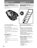 Preview for 48 page of Sony Handycam CCD-TR311E Operating Instructions Manual