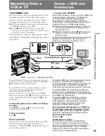 Preview for 71 page of Sony Handycam CCD-TR311E Operating Instructions Manual