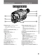 Preview for 99 page of Sony Handycam CCD-TR311E Operating Instructions Manual