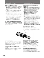 Preview for 104 page of Sony Handycam CCD-TR311E Operating Instructions Manual