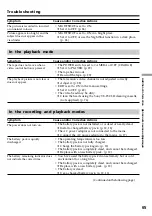 Preview for 65 page of Sony Handycam CCD-TR317E Operating Instructions Manual