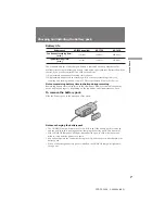 Preview for 7 page of Sony Handycam CCD-TR3400 Operating Instructions Manual