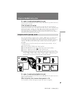 Preview for 47 page of Sony Handycam CCD-TR3400 Operating Instructions Manual