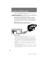 Preview for 62 page of Sony Handycam CCD-TR3400 Operating Instructions Manual