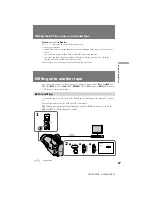 Preview for 67 page of Sony Handycam CCD-TR3400 Operating Instructions Manual