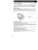 Preview for 36 page of Sony Handycam CCD-TR36 Operation Manual