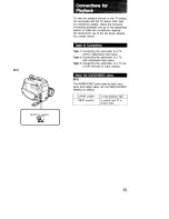 Preview for 35 page of Sony Handycam CCD-TR4 Operating Instructions Manual