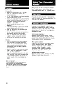 Preview for 46 page of Sony Handycam CCD-TR4 Operating Instructions Manual