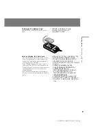 Preview for 9 page of Sony Handycam CCD-TR401E Operating Instructions Manual