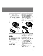 Preview for 25 page of Sony Handycam CCD-TR401E Operating Instructions Manual