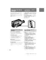 Preview for 34 page of Sony Handycam CCD-TR401E Operating Instructions Manual