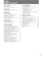 Preview for 3 page of Sony Handycam CCD-TR411E Operating Instructions Manual