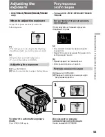 Preview for 53 page of Sony Handycam CCD-TR411E Operating Instructions Manual