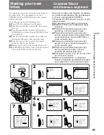 Preview for 57 page of Sony Handycam CCD-TR411E Operating Instructions Manual