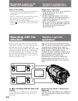 Preview for 60 page of Sony Handycam CCD-TR411E Operating Instructions Manual