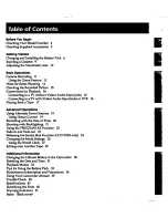 Preview for 3 page of Sony Handycam CCD-TR42 Operation Manual