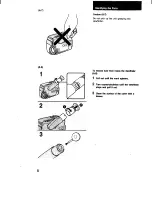 Preview for 8 page of Sony Handycam CCD-TR45E Operating Instructions Manual