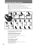 Preview for 56 page of Sony Handycam CCD-TR57 Operating Instructions Manual