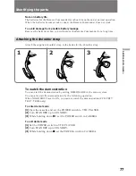 Preview for 77 page of Sony Handycam CCD-TR57 Operating Instructions Manual