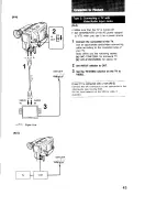 Preview for 43 page of Sony Handycam CCD-TR6 Operating Instructions Manual