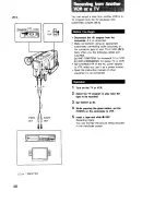 Preview for 48 page of Sony Handycam CCD-TR6 Operating Instructions Manual