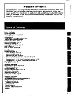 Preview for 3 page of Sony Handycam CCD-TR61 Operation Manual