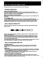 Preview for 8 page of Sony Handycam CCD-TR61 Operation Manual