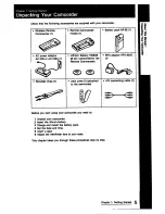 Preview for 5 page of Sony Handycam CCD-TR71 Operation Manual