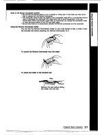 Preview for 21 page of Sony Handycam CCD-TR71 Operation Manual