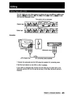 Preview for 45 page of Sony Handycam CCD-TR71 Operation Manual