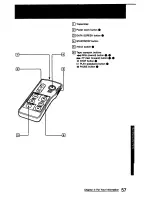 Preview for 57 page of Sony Handycam CCD-TR71 Operation Manual