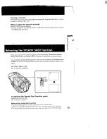 Предварительный просмотр 35 страницы Sony Handycam CCD-TR710 Operating Instructions Manual