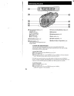 Предварительный просмотр 74 страницы Sony Handycam CCD-TR710 Operating Instructions Manual