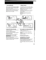 Preview for 29 page of Sony Handycam CCD-TR750 Operation Manual