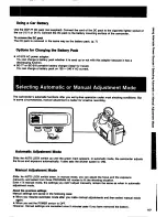 Preview for 27 page of Sony Handycam CCD-TR77 Operation Manual