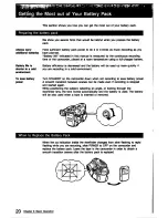 Preview for 20 page of Sony Handycam CCD-TR9 Operation Manual