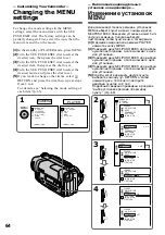 Preview for 64 page of Sony Handycam CCD-TR913E Operating Instructions Manual