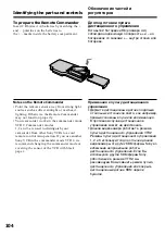 Preview for 104 page of Sony Handycam CCD-TR913E Operating Instructions Manual