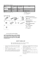 Preview for 2 page of Sony Handycam CCD-TR913E Service Manual