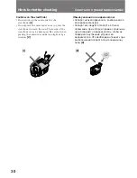 Preview for 20 page of Sony Handycam CCD-TR920E Operating Instructions Manual