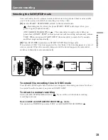 Preview for 15 page of Sony Handycam CCD-TR930 Operating Instructions Manual