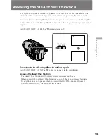 Preview for 45 page of Sony Handycam CCD-TR930 Operating Instructions Manual